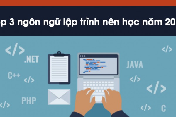 Top 3 ngôn ngữ lập trình nên học trong năm 2020