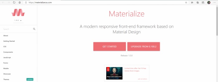 Materialize Framework