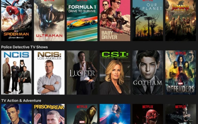 Các tính năng nổi bật của Netflix Mod Premium