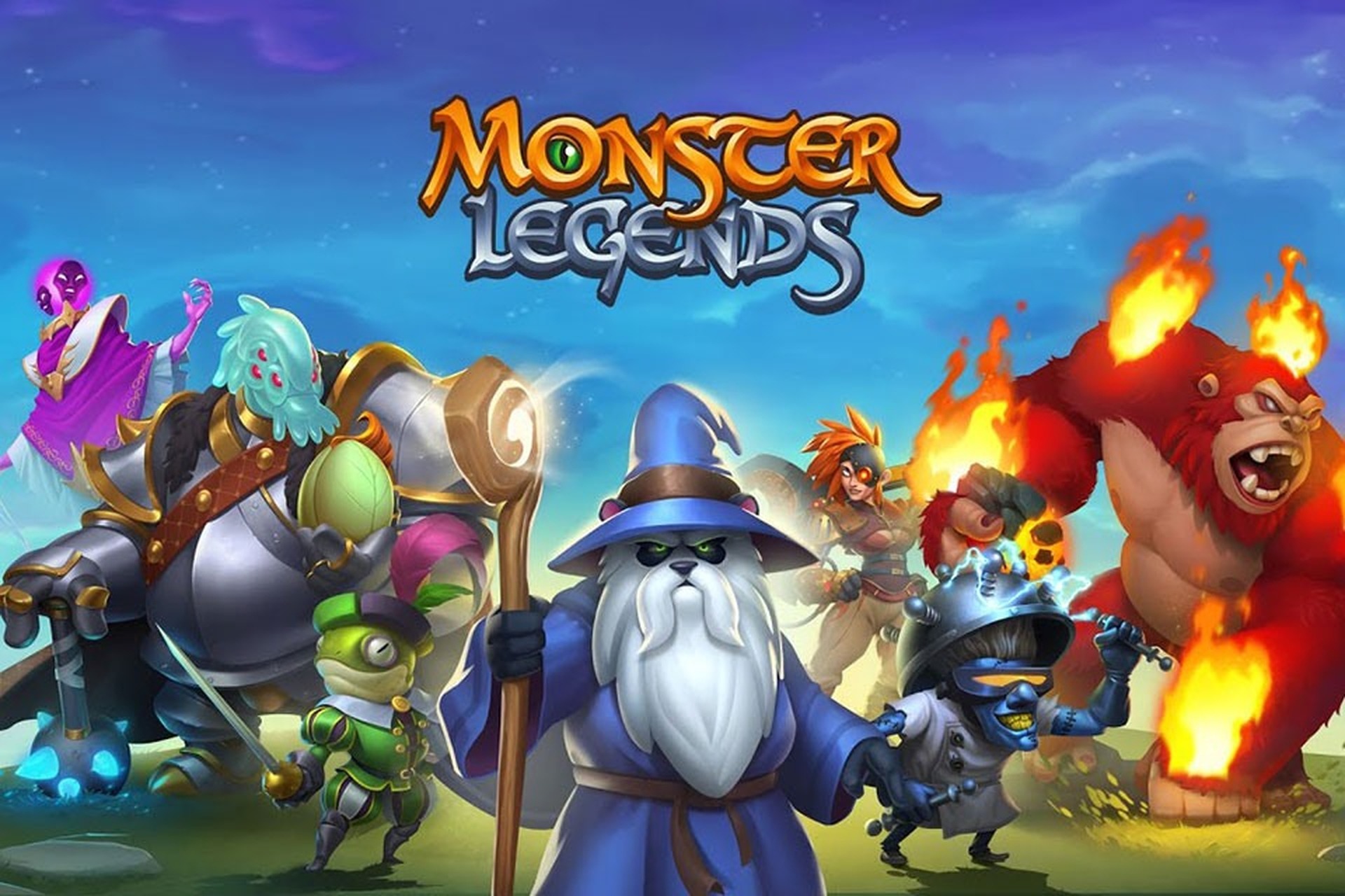 Hệ thống quái vật trên Monster Legends đa dạng