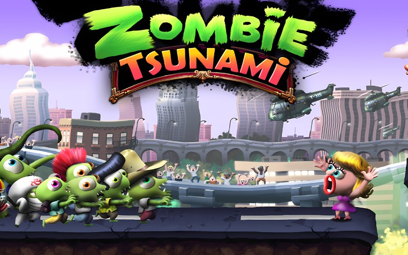 Luật chơi Zombie Tsunami đơn giản nhưng thú vị