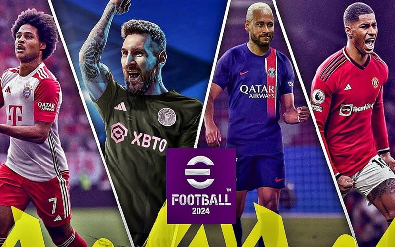 Ký hợp đồng với các siêu sao nổi tiếng trong game eFootball 2024