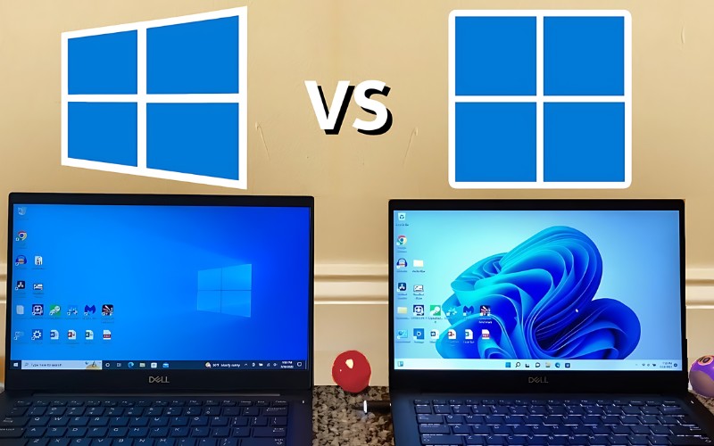 So sánh windows 11 với windows 10