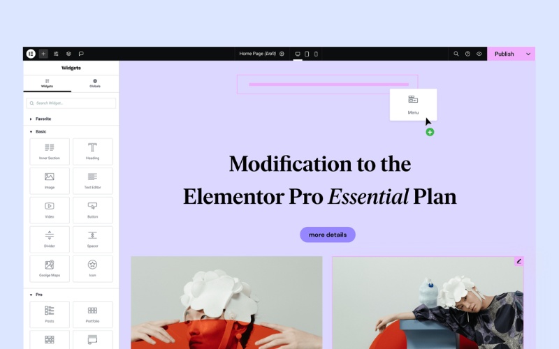 Tải plugin Elementor Pro