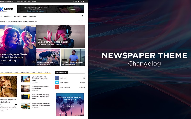 Tải theme Newspaper Wordpress