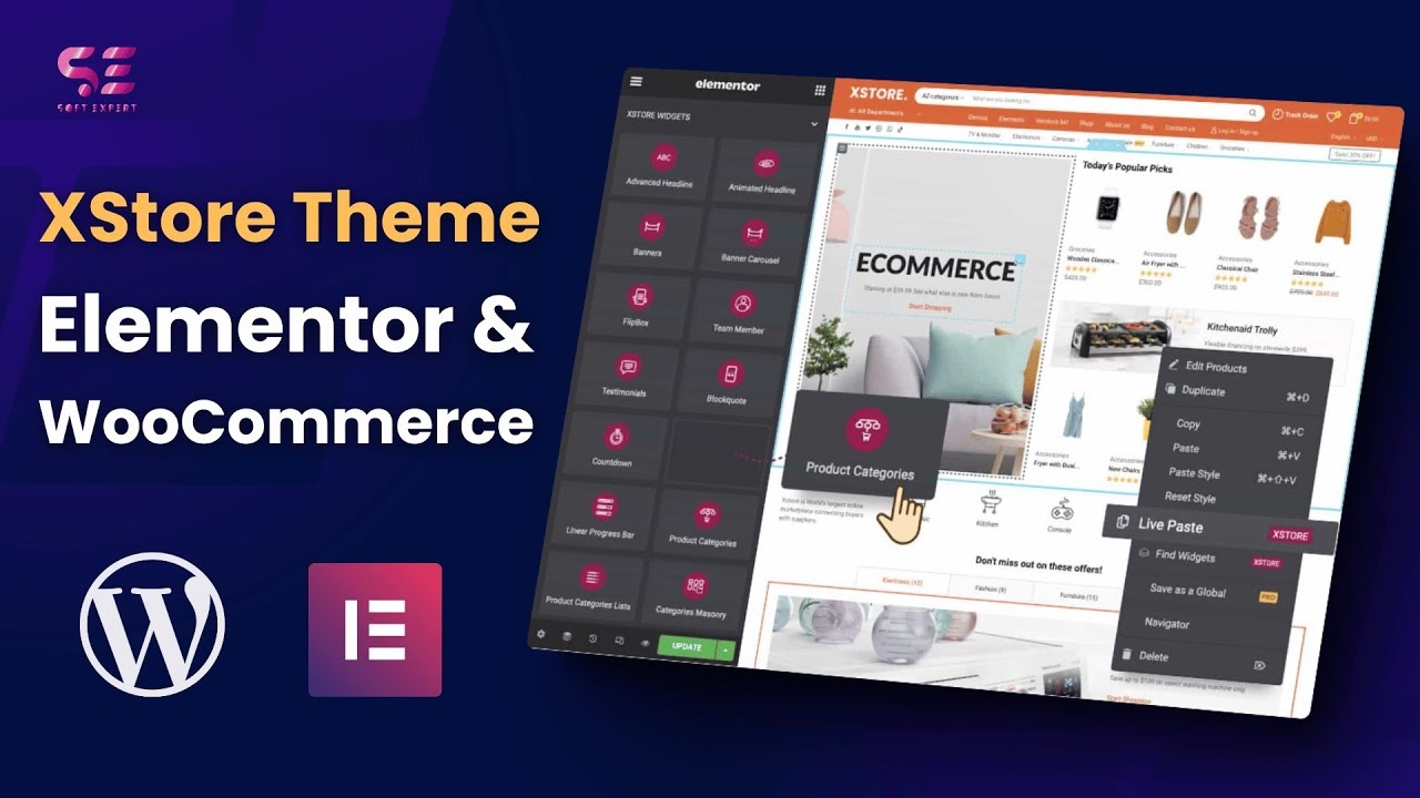 Theme Xstore WordPress tích hợp Woocommerce