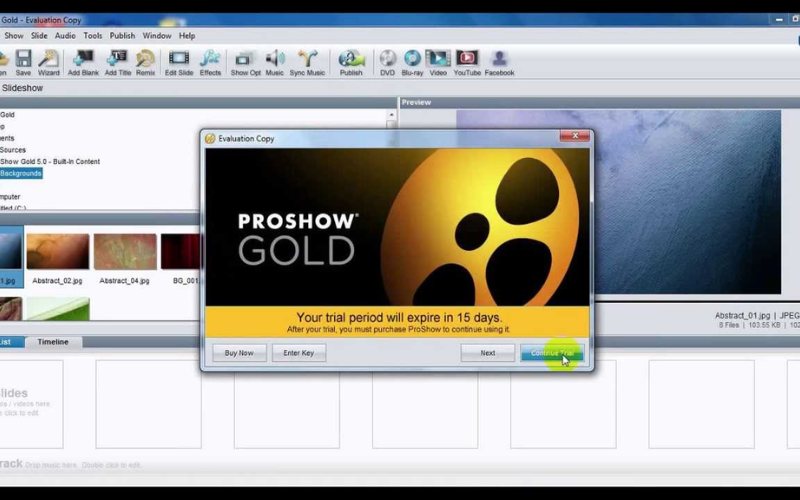 Tìm hiểu về phần mềm ProShow Gold 9