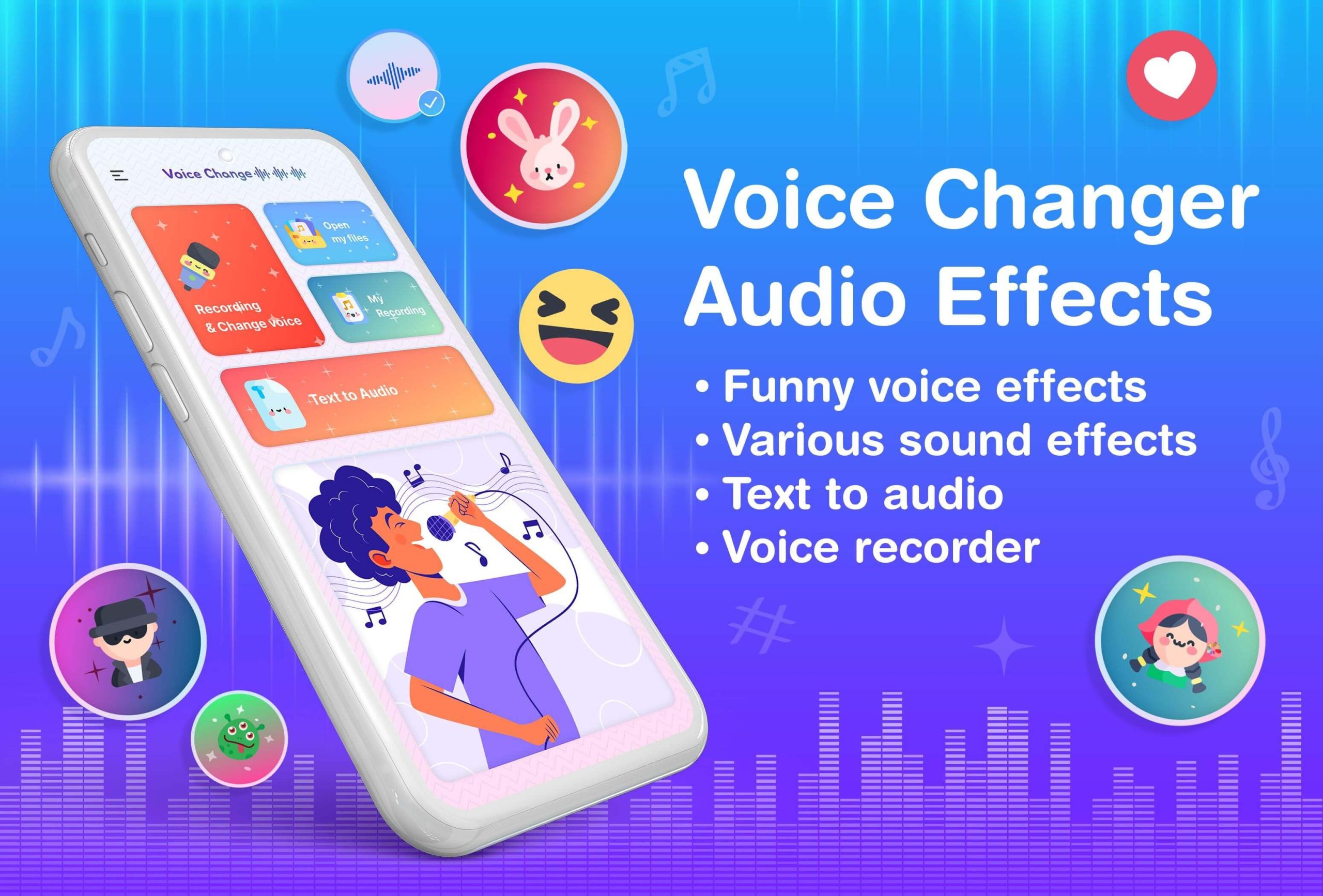 Voice Changer giúp biến đổi giọng nói