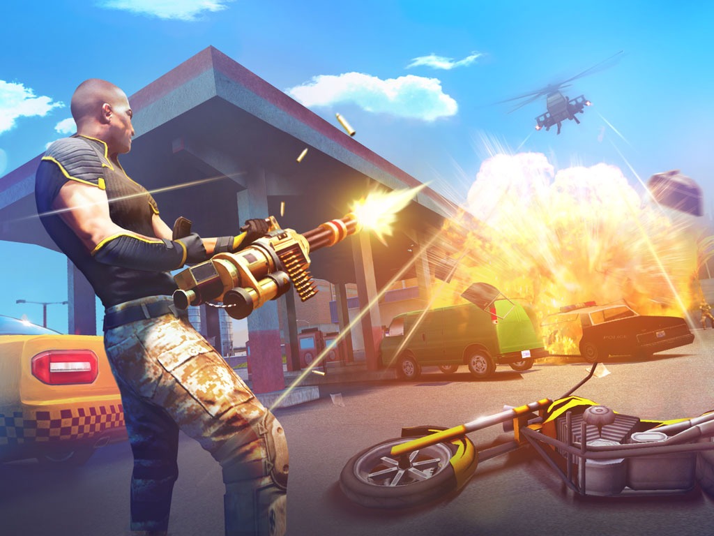 Đầy đủ vũ khí trong Gangstar Vegas