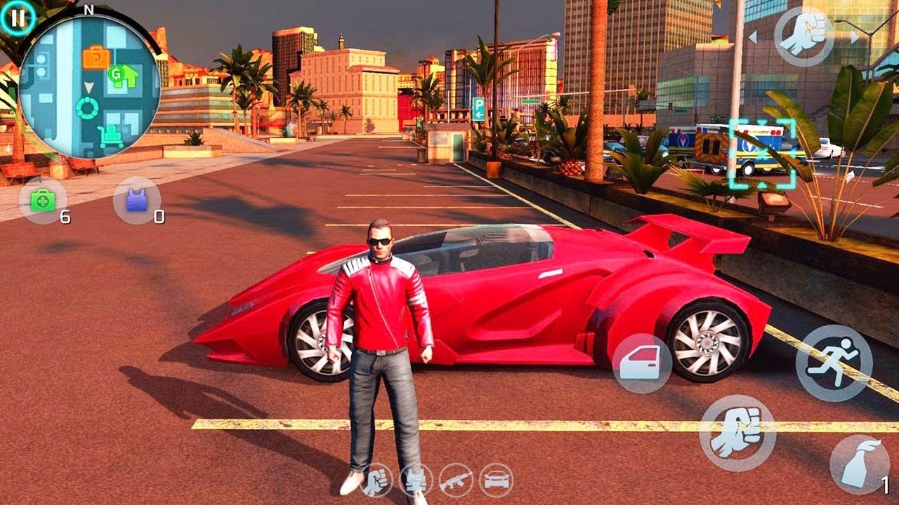 Thế giới mở rộng trong game Gangstar Vegas